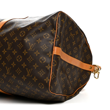 Louis Vuitton Monogram Keepall Bandouliere 60 9 of 13