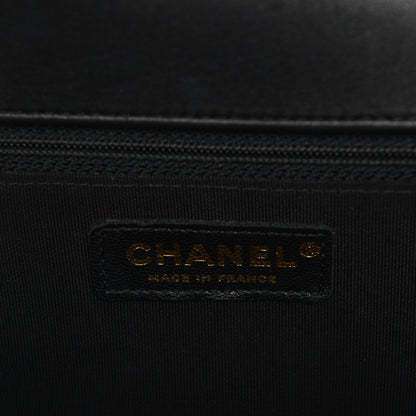 Chanel Iridescent Calfskin Quilted New Medium Boy Flap Black 6 of 8