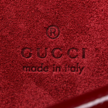 Gucci Crinkled Patent Mini Dionysus Shoulder Bag Rosso Ancora Red 6 of 10