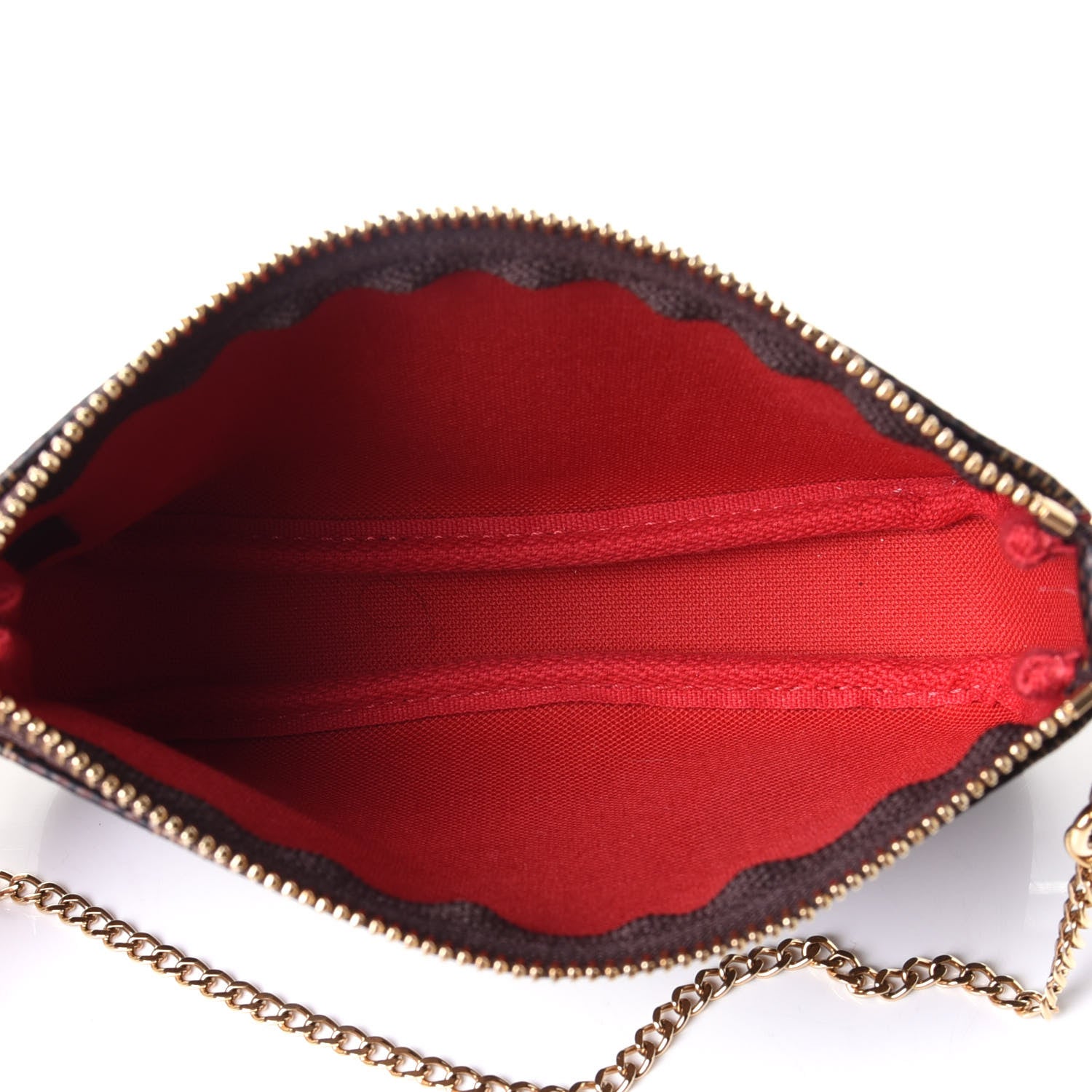 Louis Vuitton Damier Ebene Mini Pochette Accessories 5 of 7