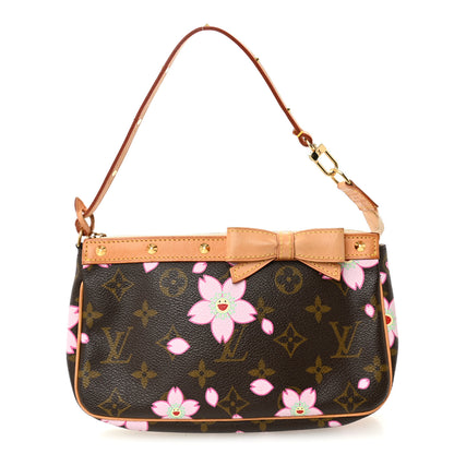 Louis Vuitton Monogram Cherry Blossom Pochette Accessories Brown 1 of 10