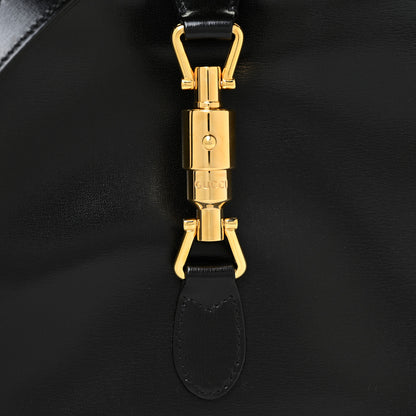 Gucci Boarded Dyana Lux Calfskin Small Jackie 1961 Hobo Black 7 of 11