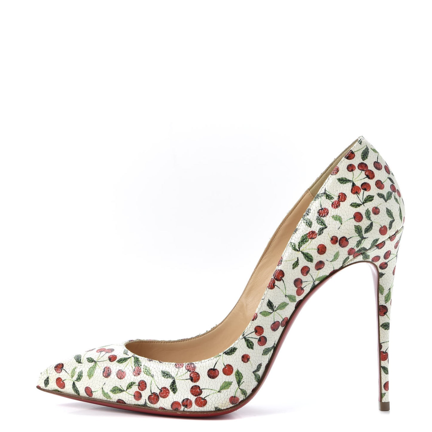 Calf Caviar Cerise Pigalle Follies 100 Pumps 40 Latte