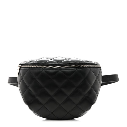 Chanel Lambskin Quilted Waist Belt Bag Black 1 of 13