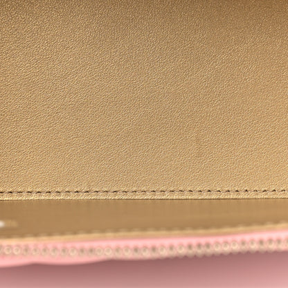 Chanel Lambskin Quilted Small Pearl Crush Vanity Case With Chain Light Pink 11 of 12