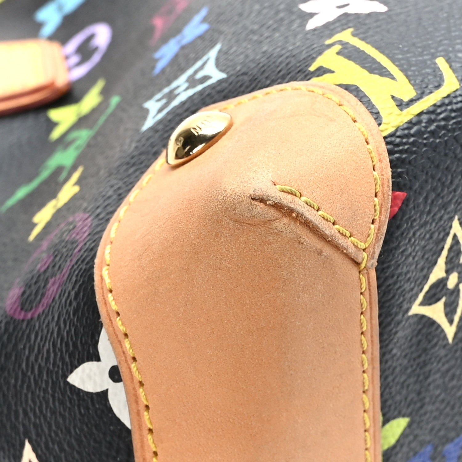 Louis Vuitton Monogram Multicolor Audra Black 7 of 10