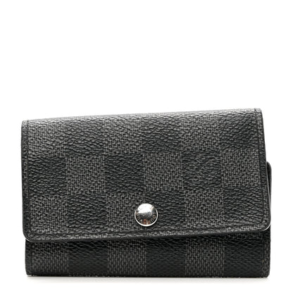 Louis Vuitton Damier Graphite Multicles 6 Key Holder 1 of 7