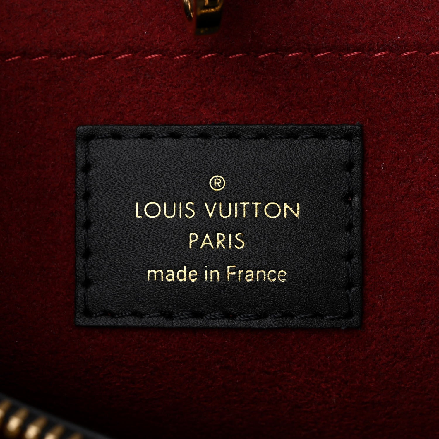 Louis Vuitton Empreinte Monogram Giant Montaigne BB Black Beige 7 of 11