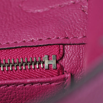 Hermes Togo Birkin 25 Rose Pourpre 11 of 35