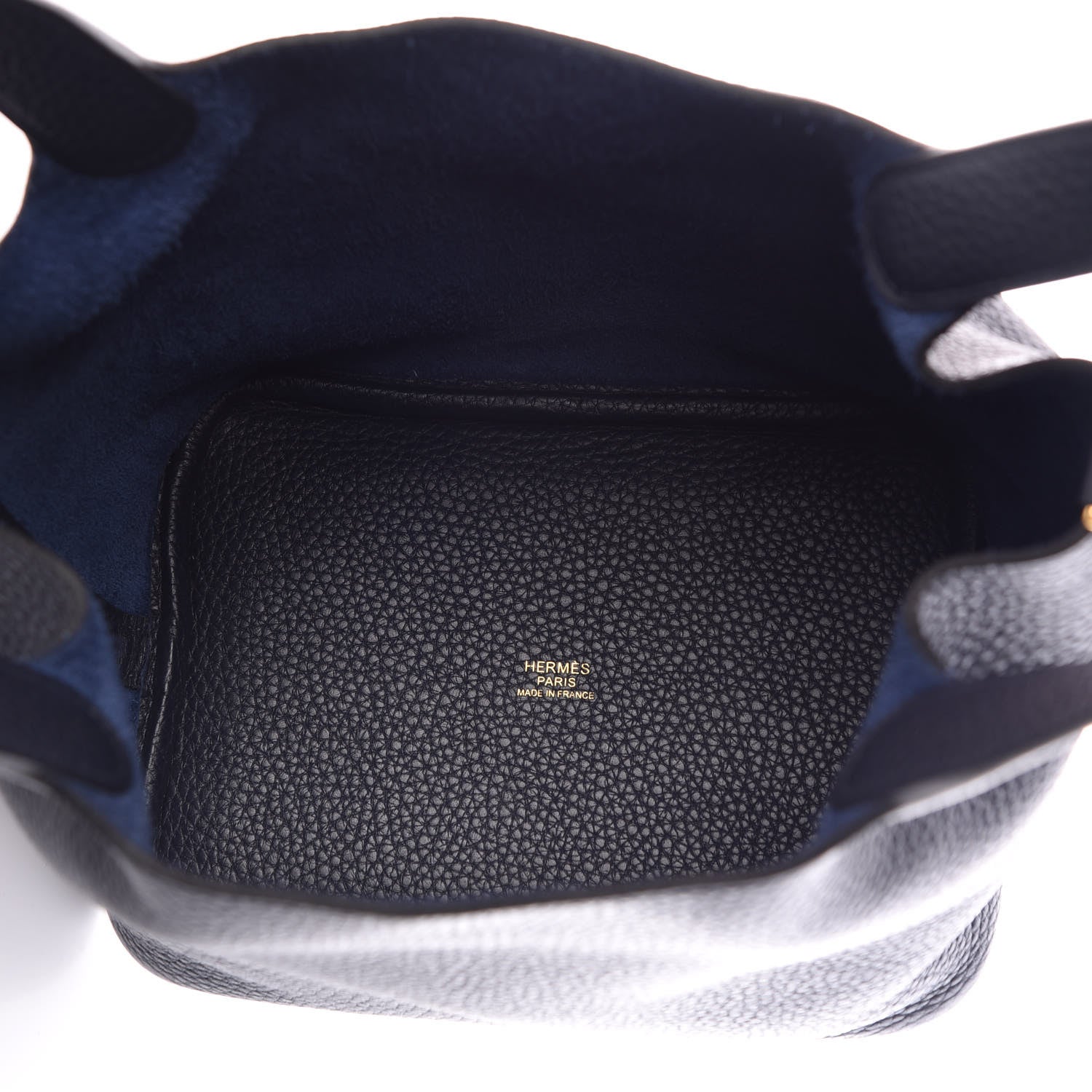 Hermes Taurillon Clemence Picotin Lock 18 PM Bleu Nuit 5 of 12