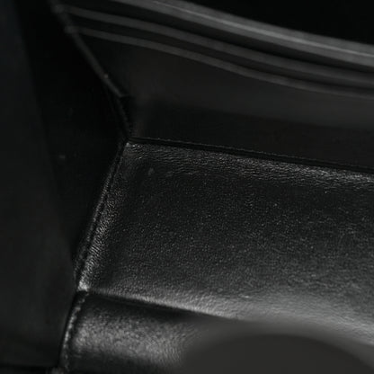 Balenciaga Recycled Plastic Embossed Lunch Box Top Handle Bag Black 9 of 11
