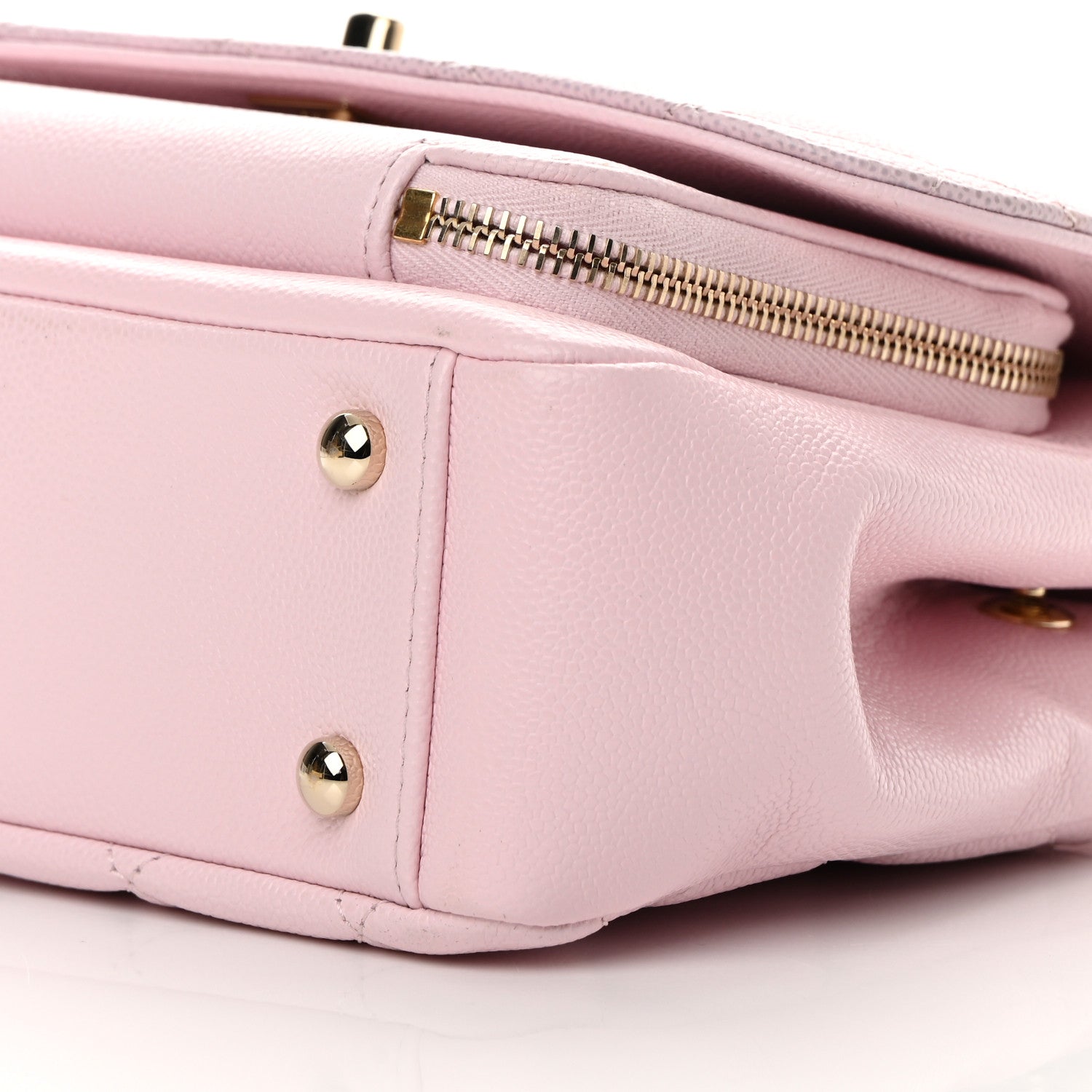 Chanel Caviar Quilted Medium Business Affinity Flap Light Pink 10 of 17