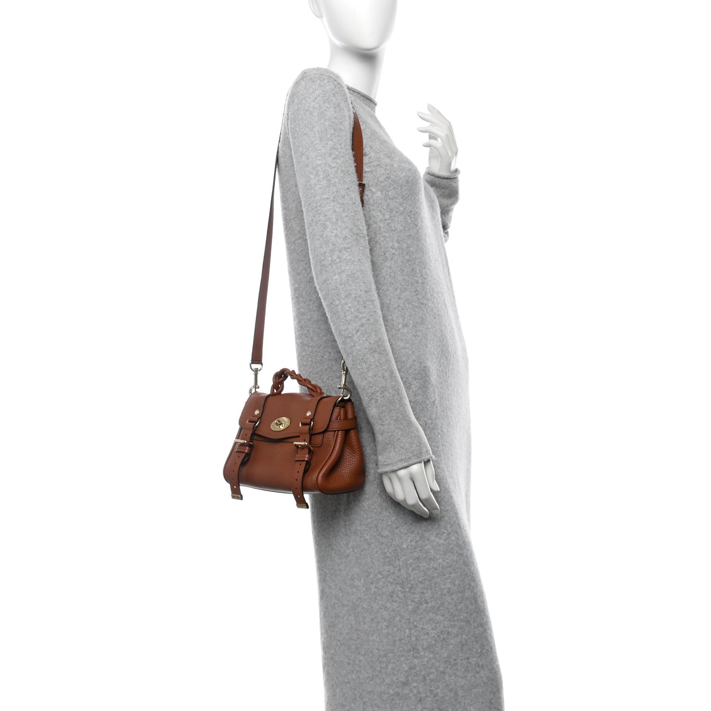 Heavy Grain Mini Alexa Chestnut