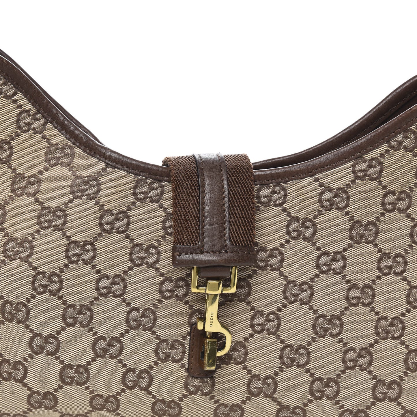 Monogram Shoulder Bag Brown