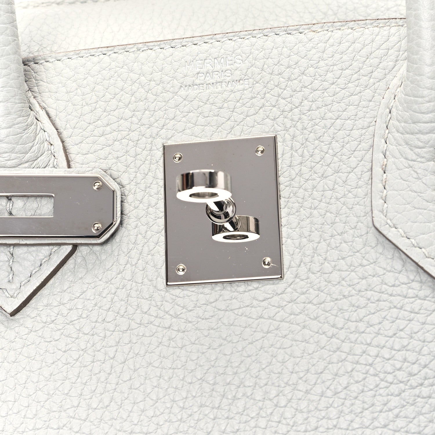 Hermes Togo Birkin 30 Gris Perle 6 of 12