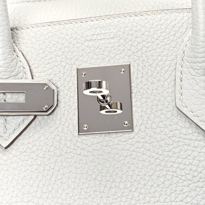 Hermes Togo Birkin 30 Gris Perle 6 of 12