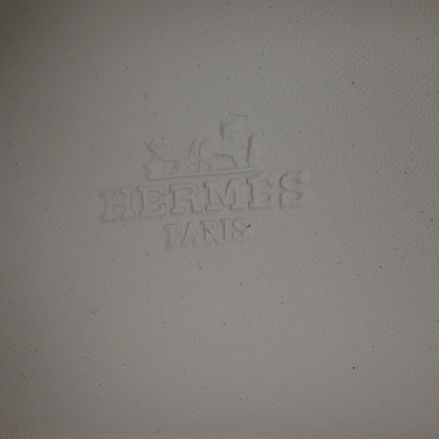 Hermes Calfskin Suede Goatskin Mens Kiddy Slip On Sneakers 43 White 6 of 9