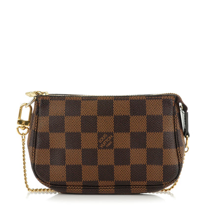 Louis Vuitton Damier Ebene Mini Pochette Accessories 1 of 7