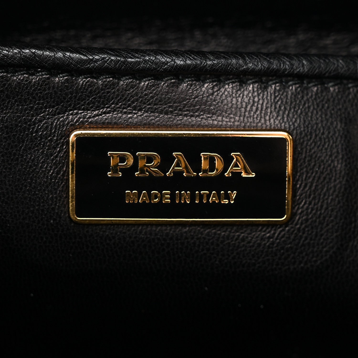 Prada Ostrich Double Zip Tote Black 6 of 27