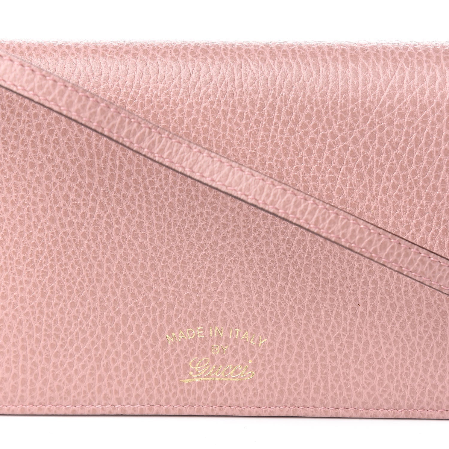 Gucci Dollar Calfskin Mini Swing Wallet Bag Soft Pink 10 of 11