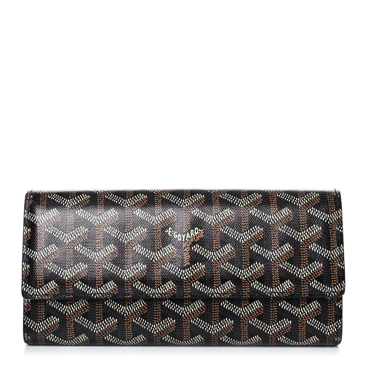 Goyard Goyardine Varenne Long Wallet Black 1 of 26