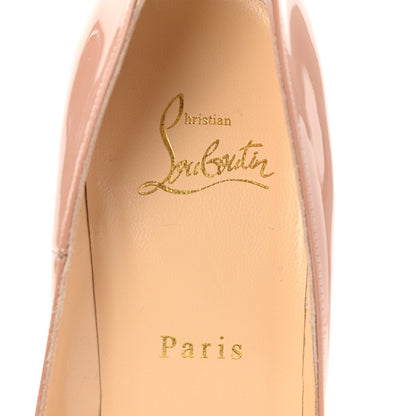 Christian Louboutin Patent So Kate 120 Pumps 38 Nude 9 of 11