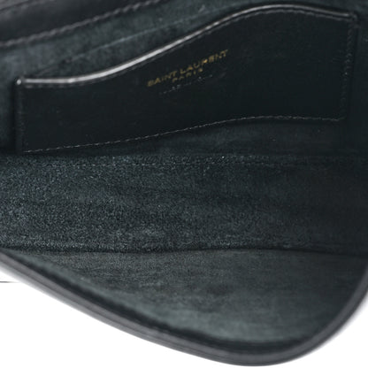 Saint Laurent Smooth Calfskin Le 5 A 7 Mini Hobo Black 5 of 11