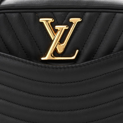 Louis Vuitton Calfskin New Wave Camera Bag Black 6 of 9