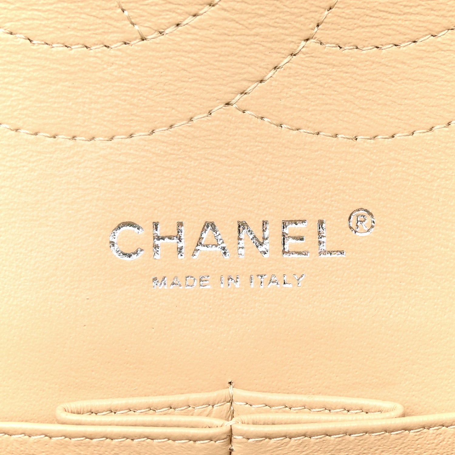 Chanel Caviar Quilted Jumbo Double Flap Beige Clair 6 of 12