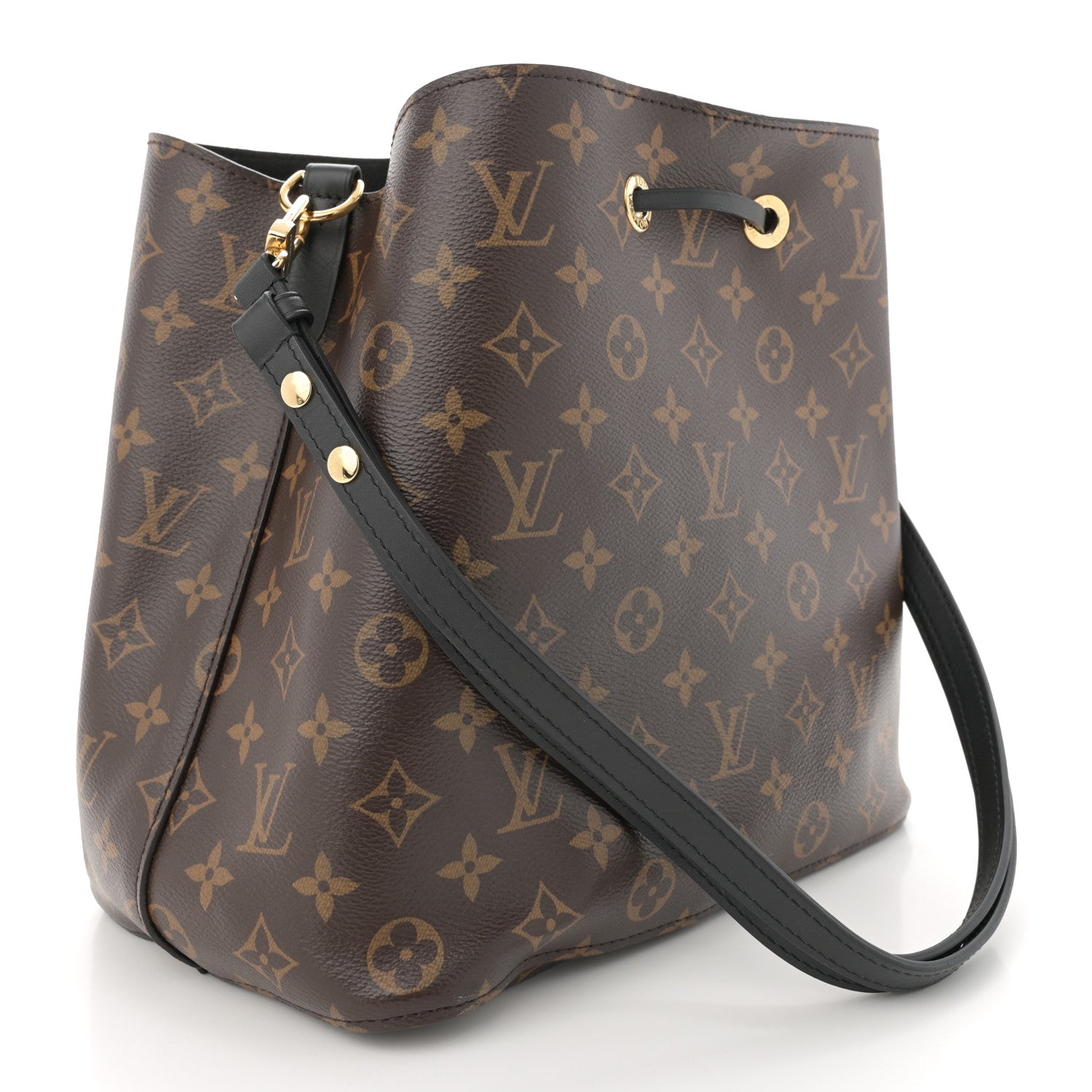 Louis Vuitton Monogram Neonoe MM Black 3 of 11