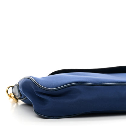 Prada Tessuto Nylon Saffiano Crossbody Bag Bluette 7 of 8