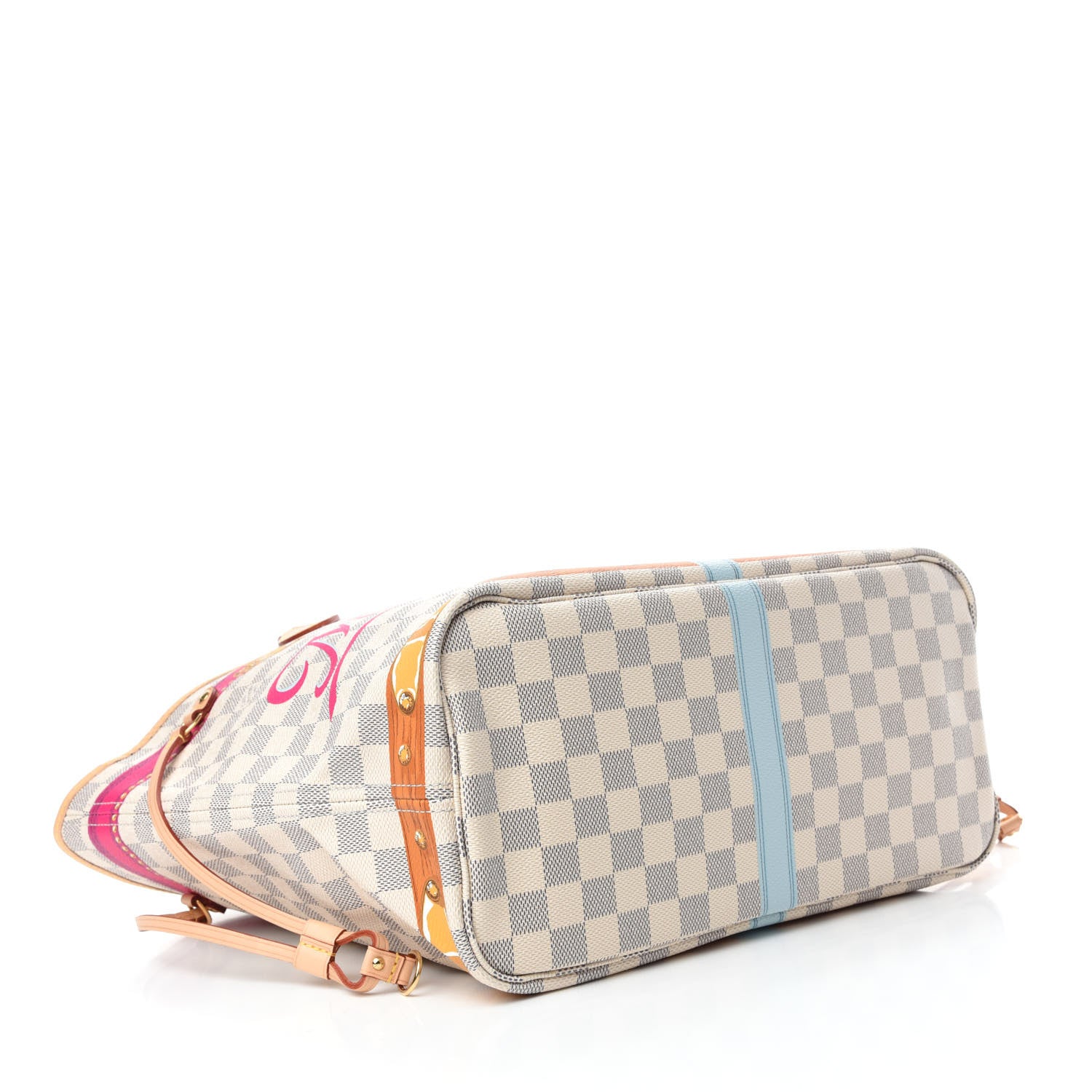 Louis Vuitton Damier Azur Summer Trunks Miami Neo Neverfull MM 5 of 13