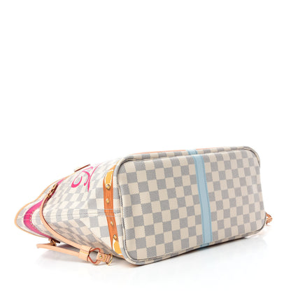 Louis Vuitton Damier Azur Summer Trunks Miami Neo Neverfull MM 5 of 13