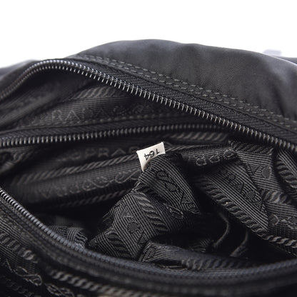 Prada Nylon Vela Messenger Bag Black 7 of 21