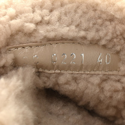 Louis Vuitton Shearling Paseo Flat Comfort Mule 40 Beige 8 of 9