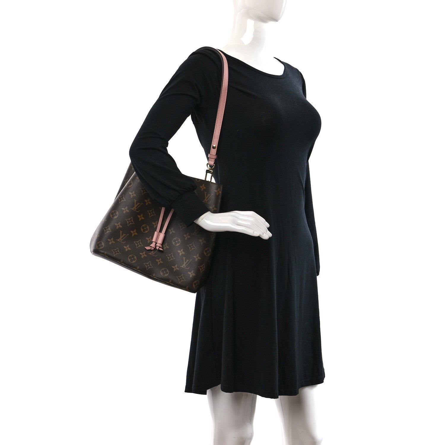 Louis Vuitton Monogram Neonoe MM Rose Poudre 2 of 10