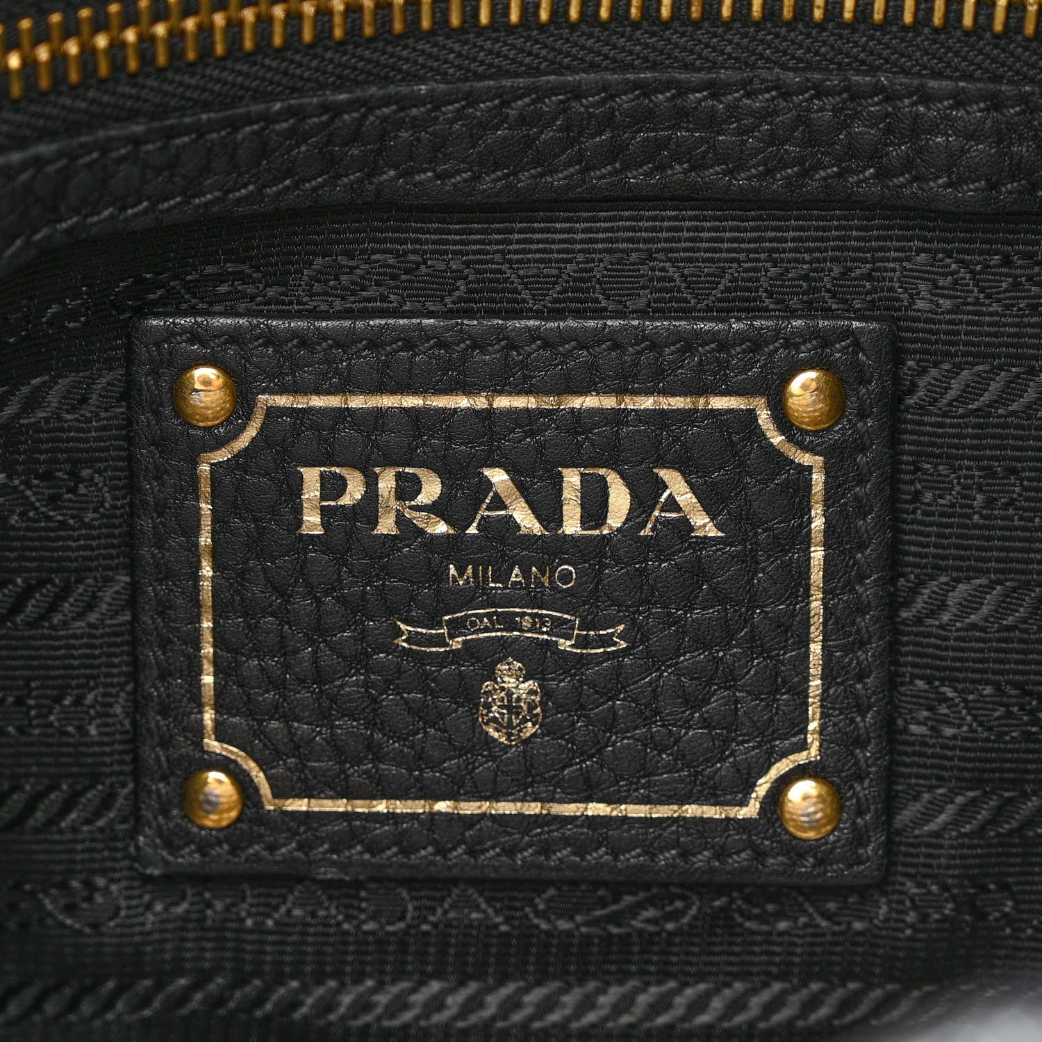 Prada Vitello Daino Hobo Black 7 of 16