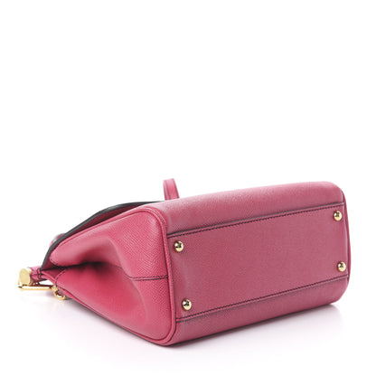 Dolce & Gabbana Dauphine Small Miss Sicily Satchel Pink 3 of 8