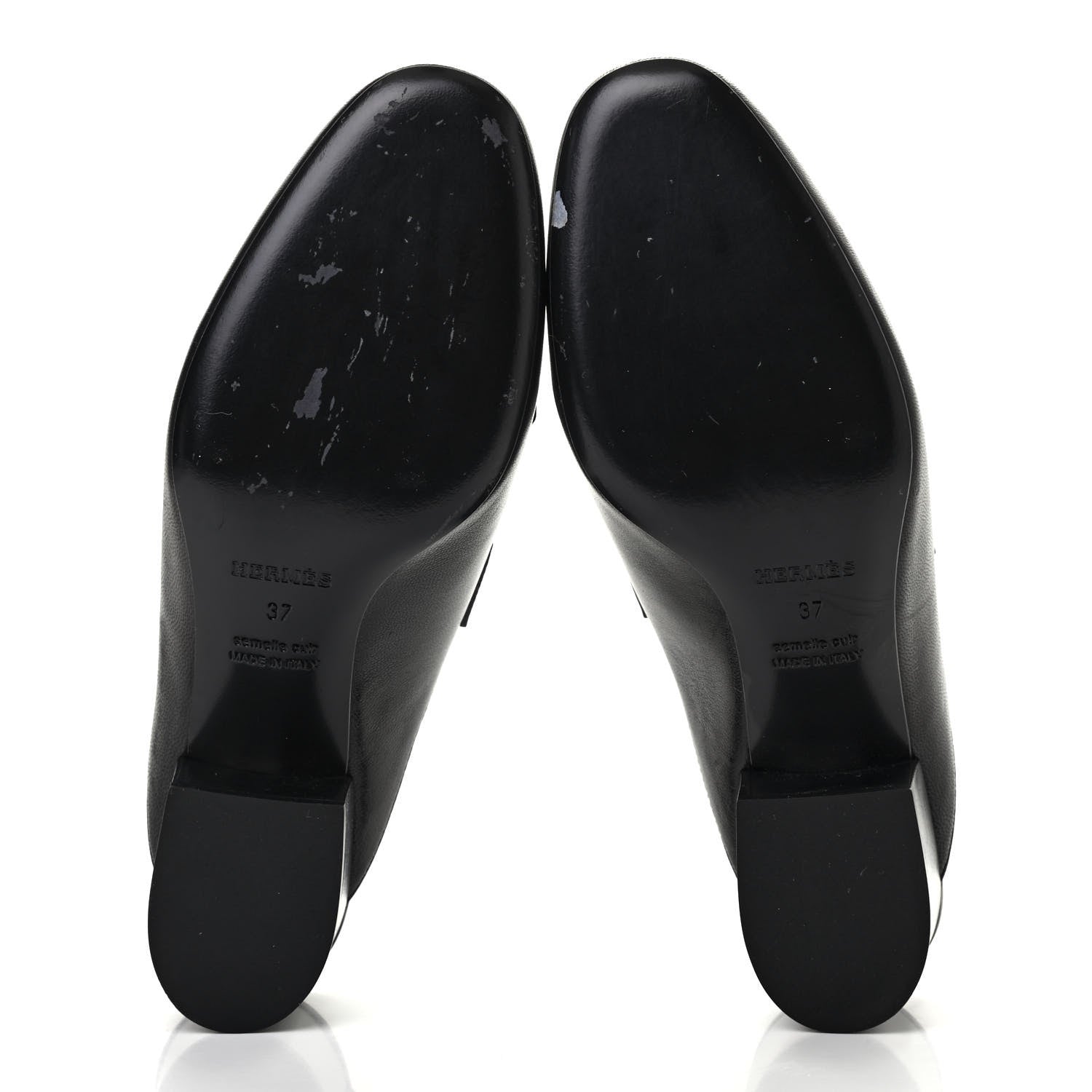 Hermes Goatskin Tuileries Mules 37 Black 5 of 8
