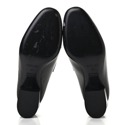 Hermes Goatskin Tuileries Mules 37 Black 5 of 8
