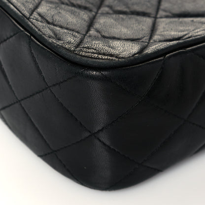 Chanel Lambskin Quilted Tassel Camera Case Black 12 of 18
