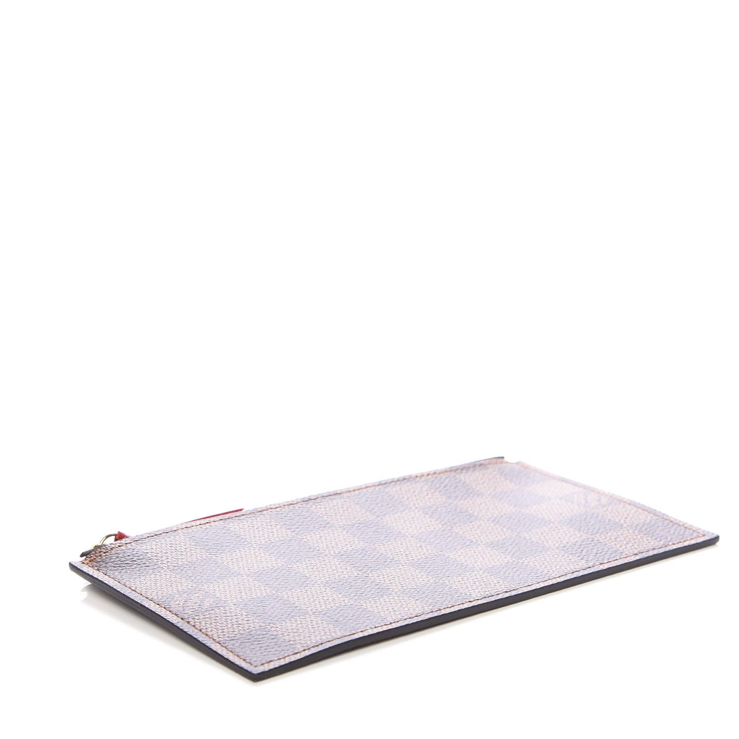 Damier Ebene Felicie Chain Wallet Zippered Insert