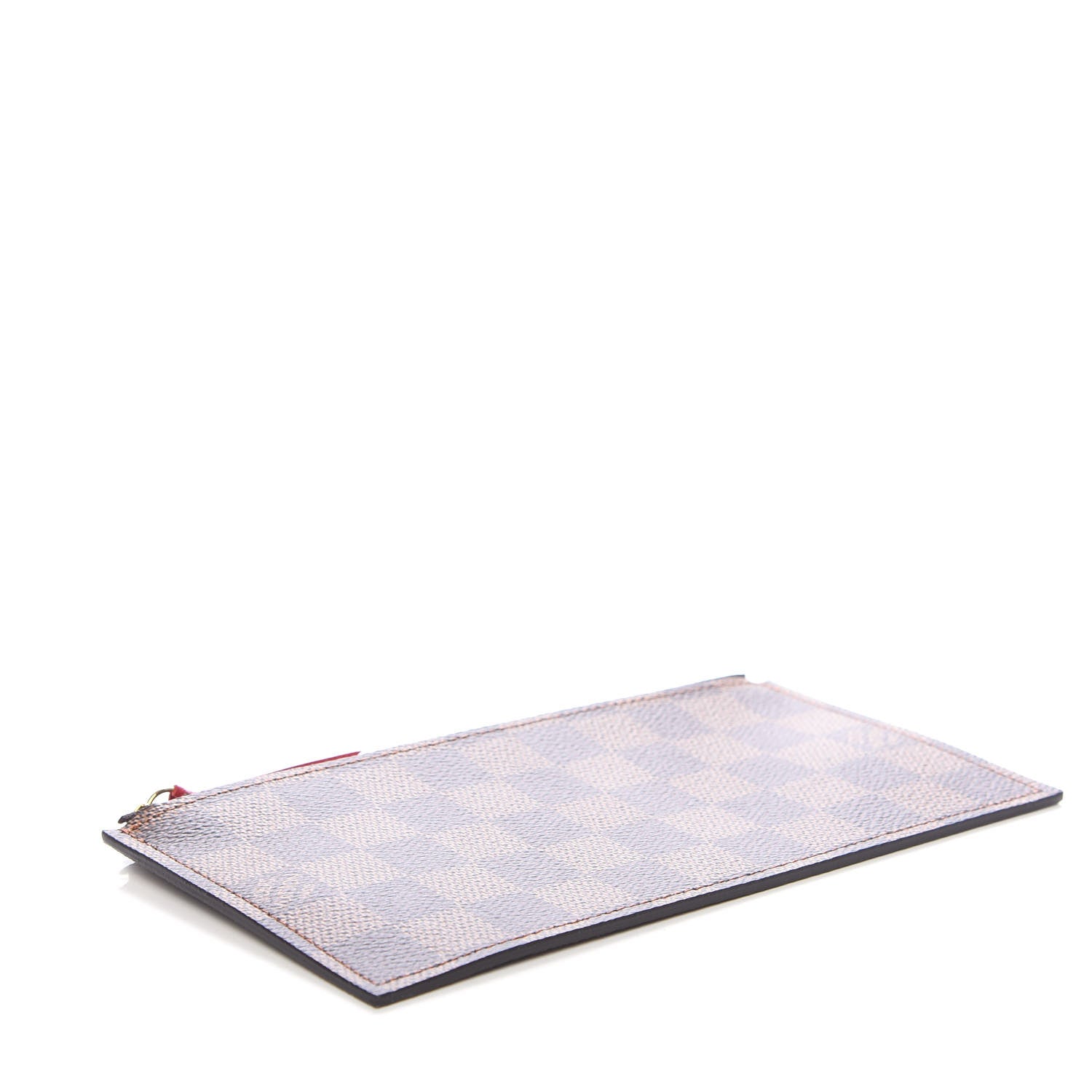 Louis Vuitton Damier Ebene Felicie Chain Wallet Zippered Insert 4 of 6