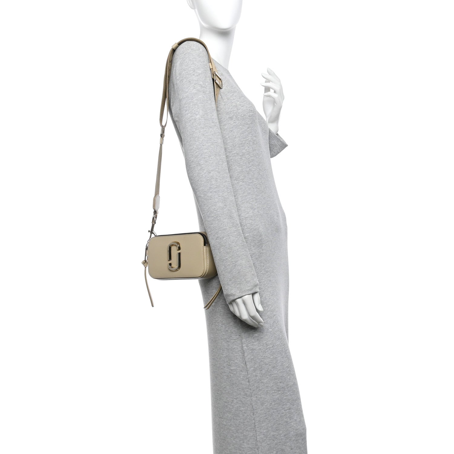 Marc Jacobs Saffiano Small Snapshot Camera Bag Khaki 2 of 11