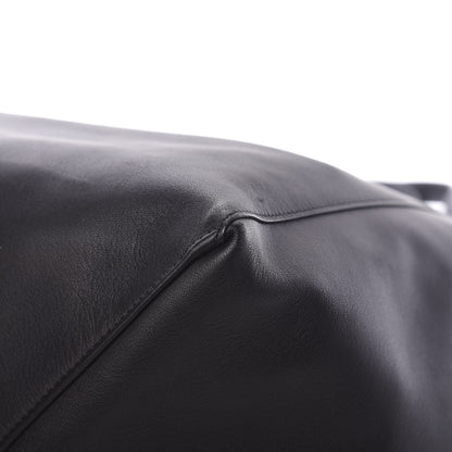 Celine Lambskin Horizontal Cabas Black 10 of 18