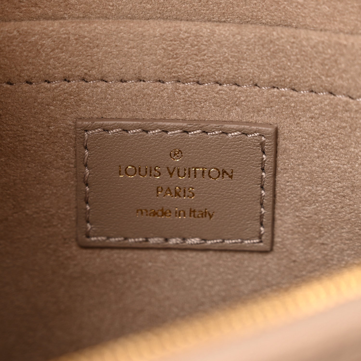 Louis Vuitton Calfskin LV New Wave Chain Bag Taupe 6 of 10