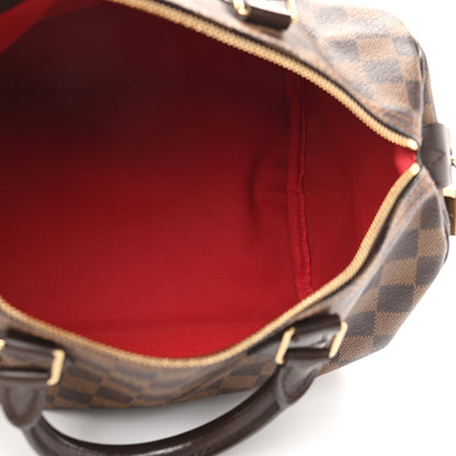 Louis Vuitton Damier Ebene Speedy 30 5 of 9