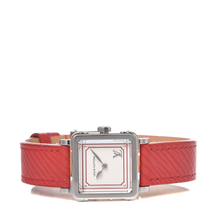 Louis Vuitton Stainless Steel Epi 23mm Emprise Quartz Watch 3 of 8