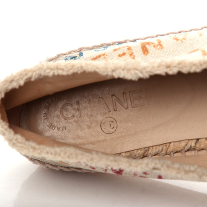 Chanel Toile Monogram Espadrilles 40 Multicolor 8 of 10
