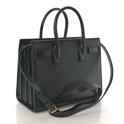 Saint Laurent Calfskin Love Patchwork Baby Sac De Jour Black 3 of 15